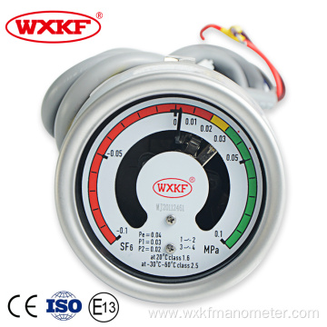 -0.1-1.0 MPa SF6 gas manometer For Circuit Breaker